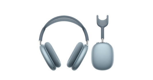 Apple AirPods Max Blue Over-Ear Headphones: Immersive Spatial Audio, ANC, USB-C