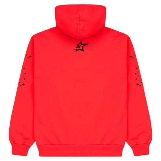 SP5DER P*NK V2 HOODIE RED