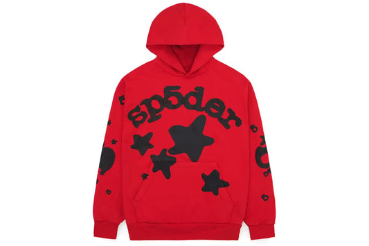 Sp5der Beluga Hoodie Red