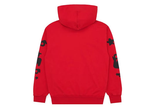 Sp5der Beluga Hoodie Red